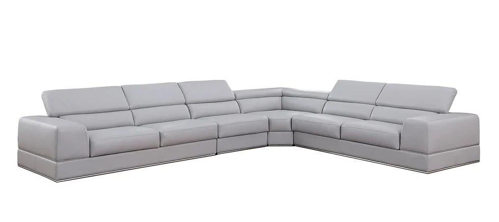MI-5106A PELLA LIGHT GRAY SECTIONAL AVAILABLE AS 3 PC OR 4 PC