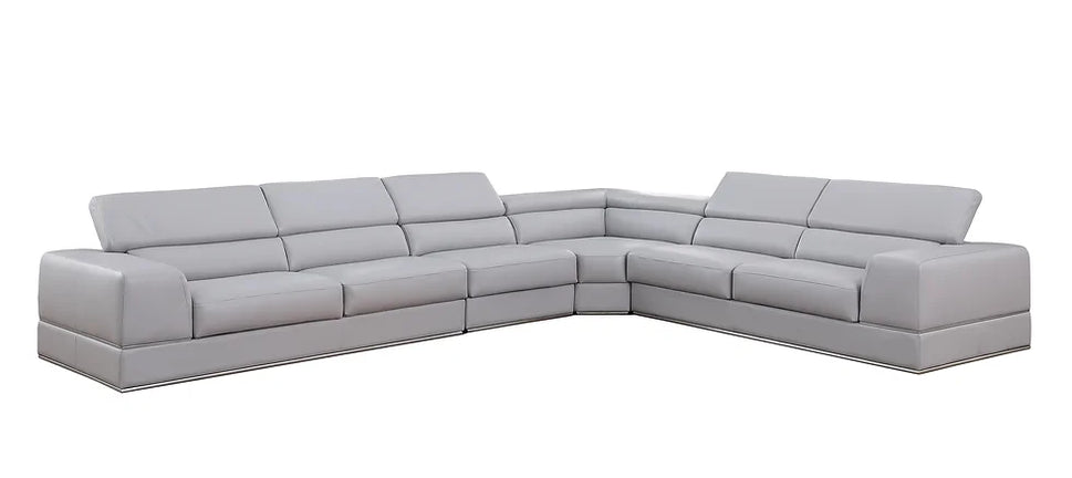 MI-5106A PELLA LIGHT GRAY SECTIONAL AVAILABLE AS 3 PC OR 4 PC