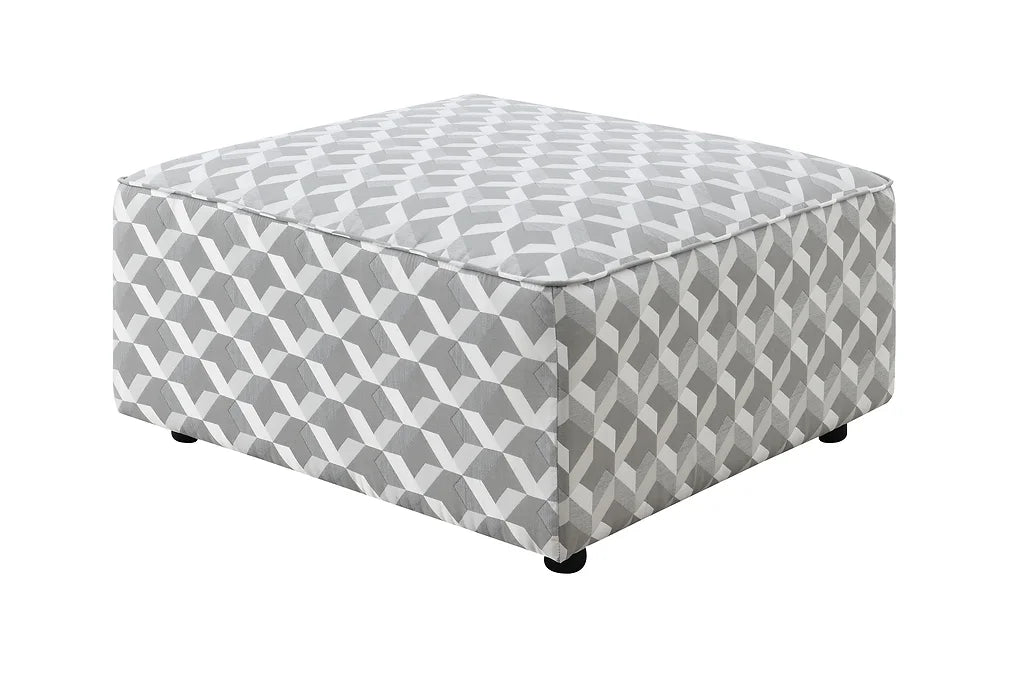 S1801 BRADY BLACK SECTIONAL PLUS OPTIONAL OTTOMAN