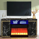 Switch A-F04 VERSA BLACK TV STAND WITH LED, BLUETOOTH AND FIREPLACE 2 image