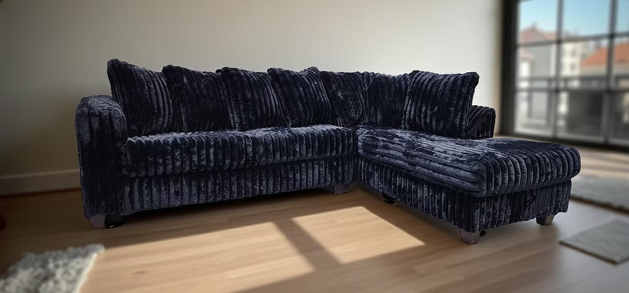 S300 GIA BLACK 2 PIECE SECTIONAL