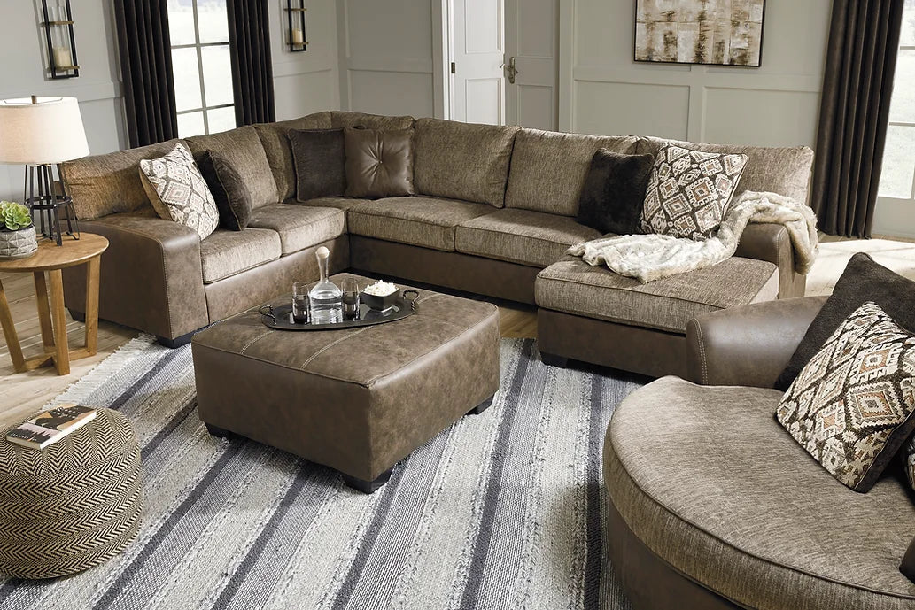ASHLEY 91302 ABALONE OTTOMAN
