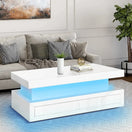 Switch A-CT03 ALMA WHITE COFFEE TABLE WITH BLUETOOTH AND WIRELESS CHARGER 2 image
