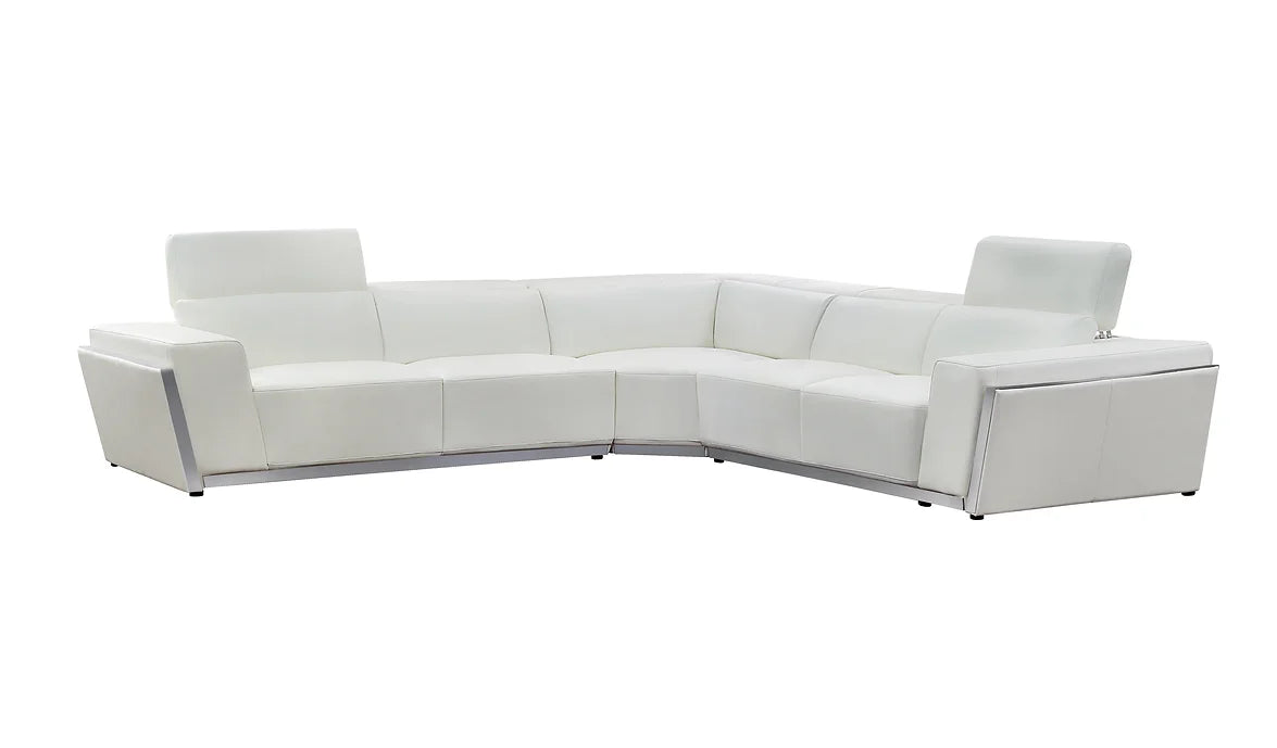 MI-8010A DOMO WHITE SECTIONAL