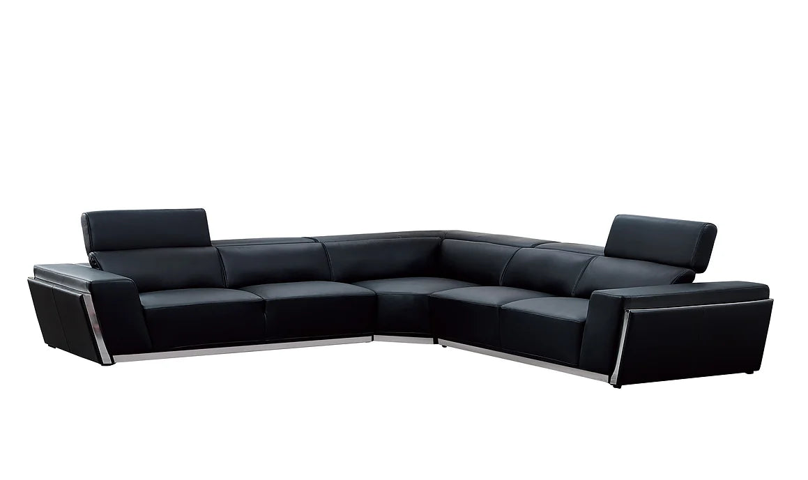 MI-8010A DOMO BLACK SECTIONAL