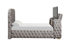 Switch B8010 ROYAL GREY BED AVAILABLE IN QUEEN AND KING SIZES 3 image