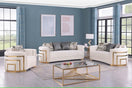 Switch S3300 MINERVA CREAM LIVING ROOM SET AVAILABLE AS 2 PIECE OR 3 PIECE SET 1 image