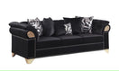 Switch S3600 EMMA BLACK LIVING ROOM SET AVAILABLE AS 2 PIECE OR 3 PIECE SET 3 image