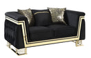 Switch S4040 ASHTON BLACK LIVING ROOM SET AVAILABLE AS 2 PIECE OR 3 PIECE SET 3 image
