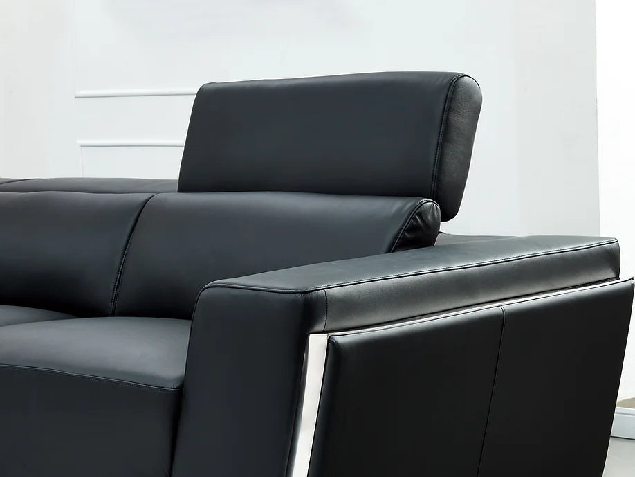 MI-8010A DOMO BLACK SECTIONAL