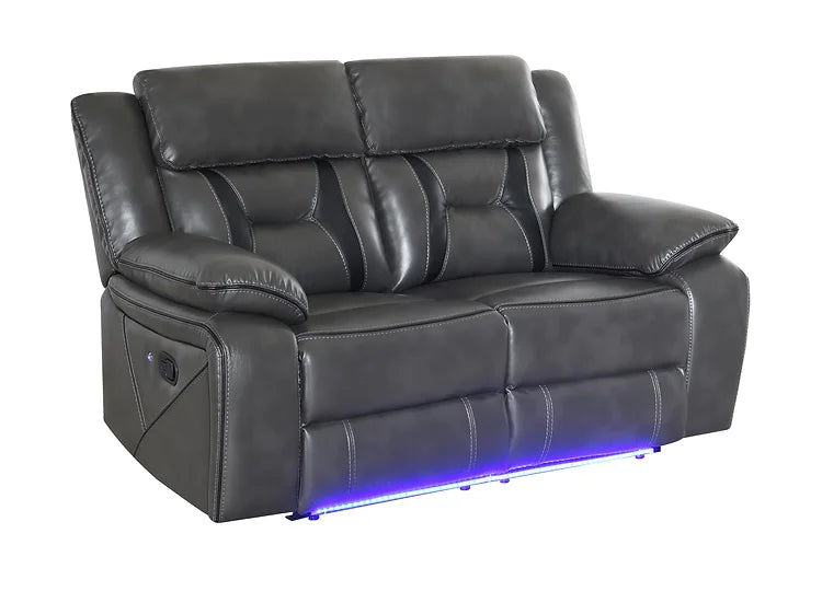 S8098 CONCORD 3 PIECE LIGHT GREY RECLINING SET