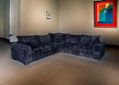 Switch S345 NOAH 3 PIECE BLACK SECTIONAL 2 image