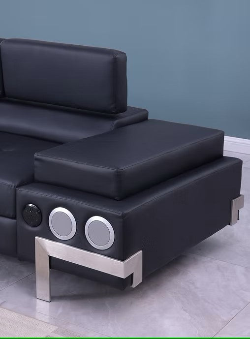 S1047 MAGIC SECTIONAL WITH LED LIGHTS AND SPEAKERS