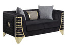 Switch S4010 DONOVAN BLACK LIVING ROOM SET AVAILABLE AS 2 PIECE OR 3 PIECE SET 3 image