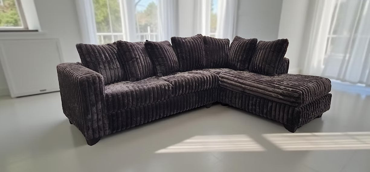 S300 GIA BROWN 2 PIECE SECTIONAL
