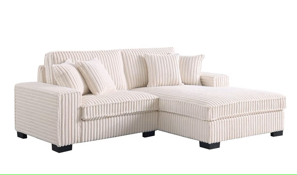 S860 COMFY II CREAM 2 PIECE SECTIONAL