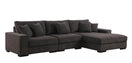 Switch S859 COMFY CHENILLE 3 PIECE GREY SECTIONAL 3 image