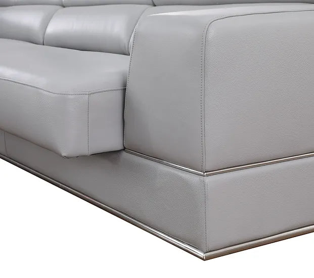 MI-5106A PELLA LIGHT GRAY SECTIONAL AVAILABLE AS 3 PC OR 4 PC
