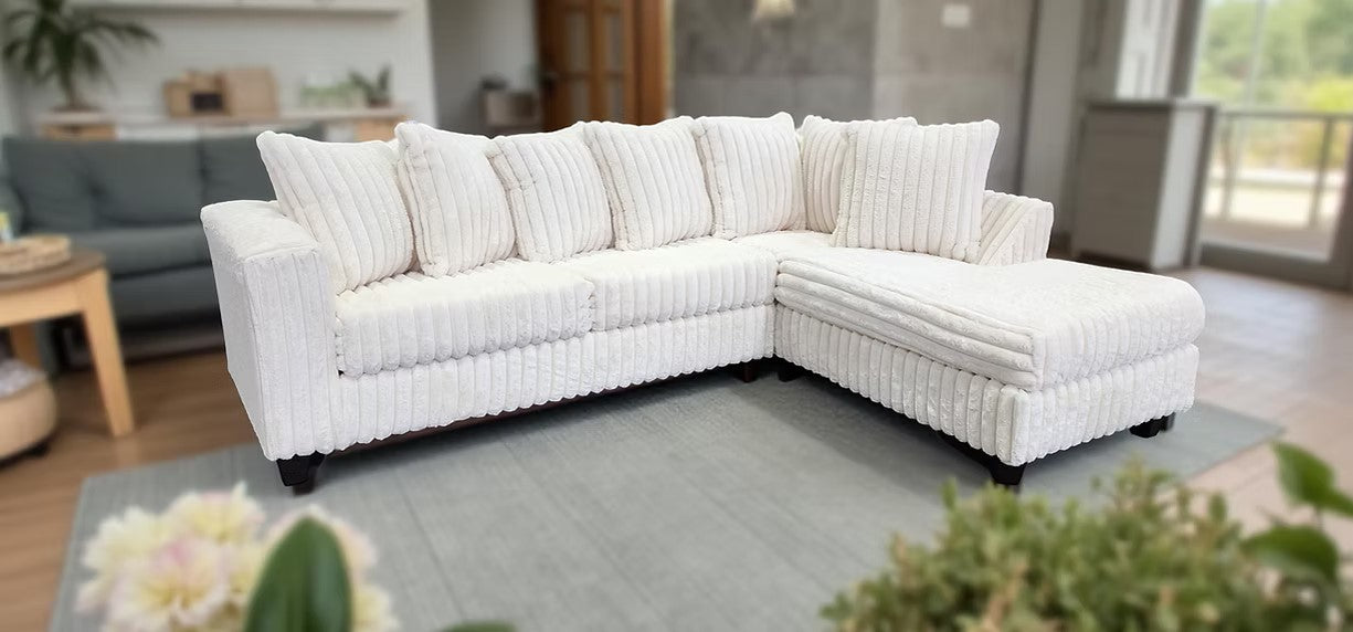 S300 GIA IVORY 2 PIECE SECTIONAL