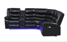 Switch S8787 SONIC BLACK RECLINING SECTIONAL 3 image