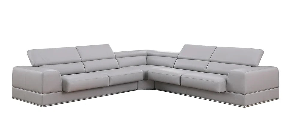 MI-5106A PELLA LIGHT GRAY SECTIONAL AVAILABLE AS 3 PC OR 4 PC
