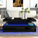 Switch A-CT03 ALMA BLACK COFFEE TABLE WITH BLUETOOTH AND WIRELESS CHARGER 2 image