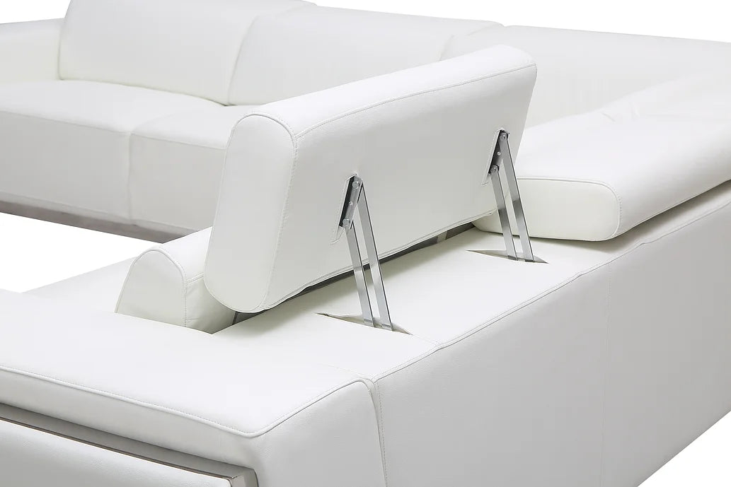 MI-8010A DOMO WHITE SECTIONAL