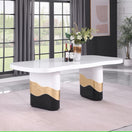 Switch D910 ORION 82&quot; DINING TABLE WITH 6 CHAIRS 3 image