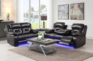 Switch S8098 CONCORD 3 PIECE DARK BROWN RECLINING SET 2 image