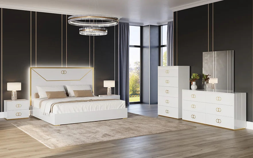 VOGUE COLLECTION BEDROOM SET AVAILABLE IN QUEEN AND KING SIZES