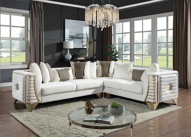 S4020 DONOVAN CREAM SECTIONAL