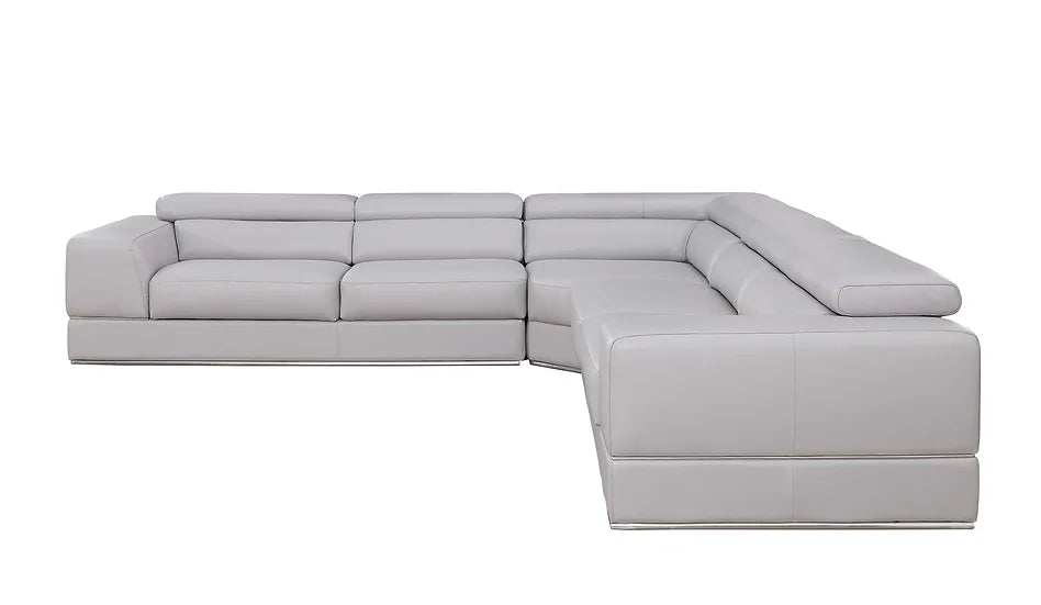 MI-5106A PELLA LIGHT GRAY SECTIONAL AVAILABLE AS 3 PC OR 4 PC