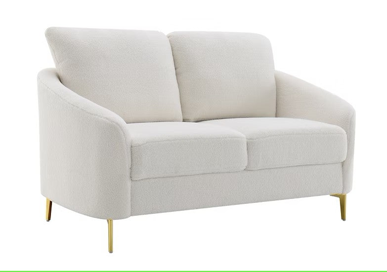 S160 LILA WHITE LIVING ROOM SET AVAILABLE AS 2 PIECE OR 3 PIECE SET