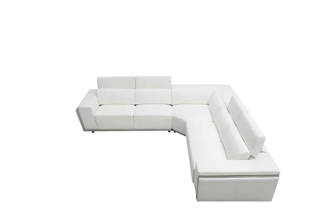 MI-8010A DOMO WHITE SECTIONAL