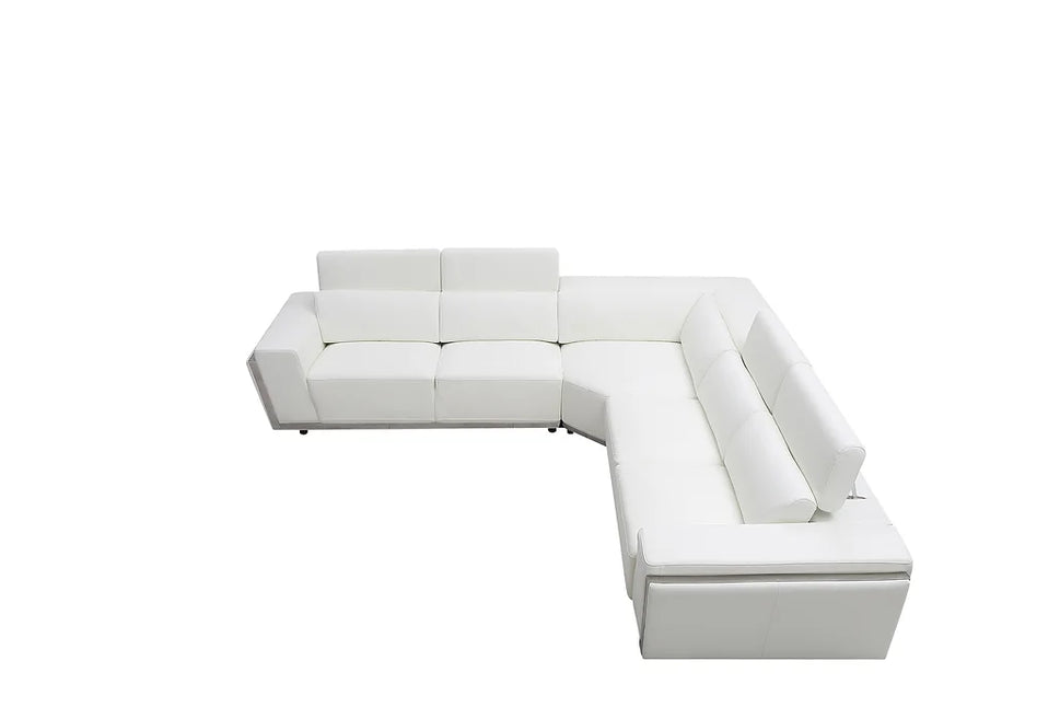 MI-8010A DOMO WHITE SECTIONAL