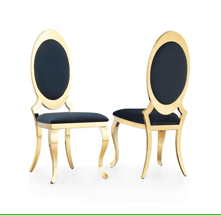 D832 OVAL DINING CHAIRS