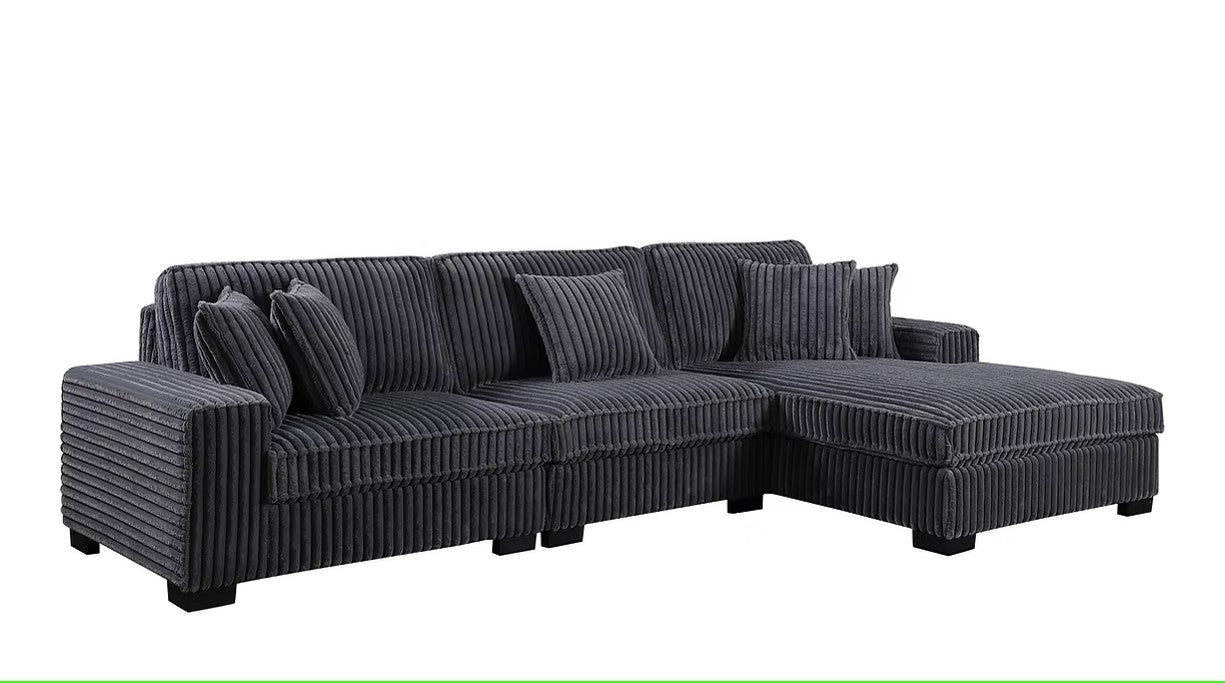 S860 COMFY II GREY 3 PIECE SECTIONAL