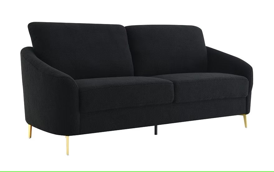 S160 LILA BLACK LIVING ROOM SET AVAILABLE AS 2 PIECE OR 3 PIECE SET
