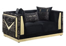 Switch S4030 MONACO BLACK LIVING ROOM SET AVAILABLE AS 2 PIECE OR 3 PIECE SET 3 image
