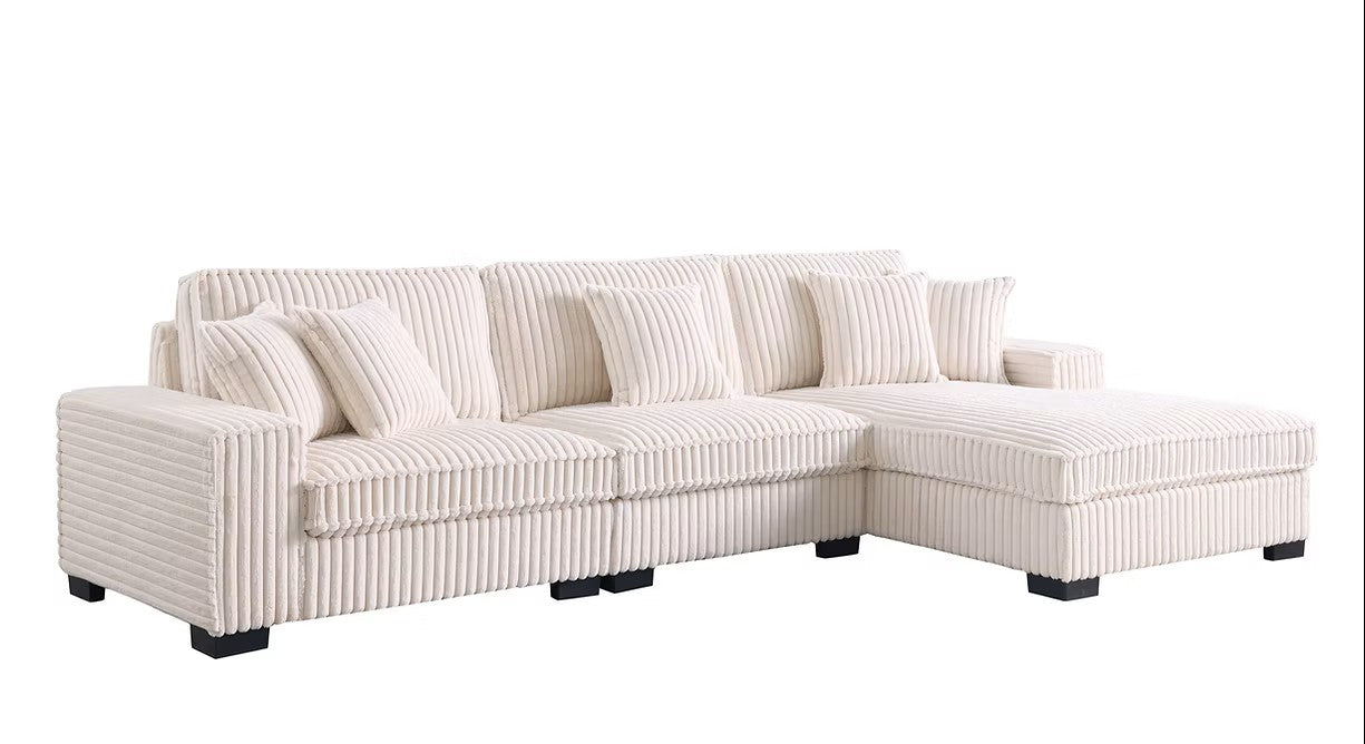 S860 COMFY II CREAM 3 PIECE SECTIONAL