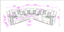 Switch S3480 ECLIPSE WHITE POWER SECTIONAL 2 image