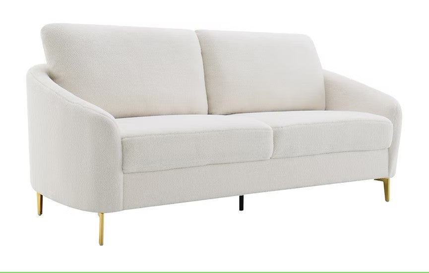 S160 LILA WHITE LIVING ROOM SET AVAILABLE AS 2 PIECE OR 3 PIECE SET