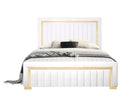 Switch HH810 WHITE PLATFORM BED AVAILABLE IN TWIN, FULL, QUEEN AND KING SIZES 2 image