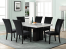 Switch 1220 - (FAUX MARBLE) Dining Table + 6 Velvet Upholstered Chairs 1 image