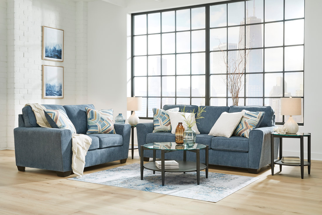 ASHLEY 406-05 SOFA AND LOVESEAT SET