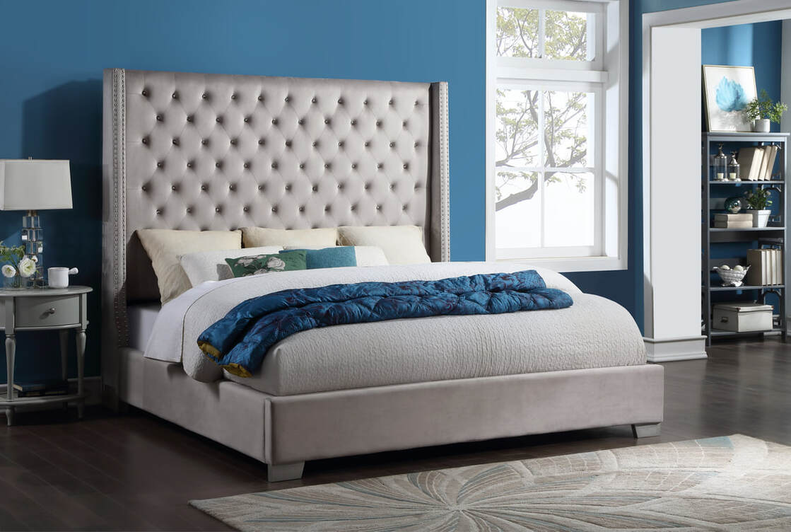 HH329 6ft DIAMOND BED AVAILABLE IN QUEEN AND KING SIZES