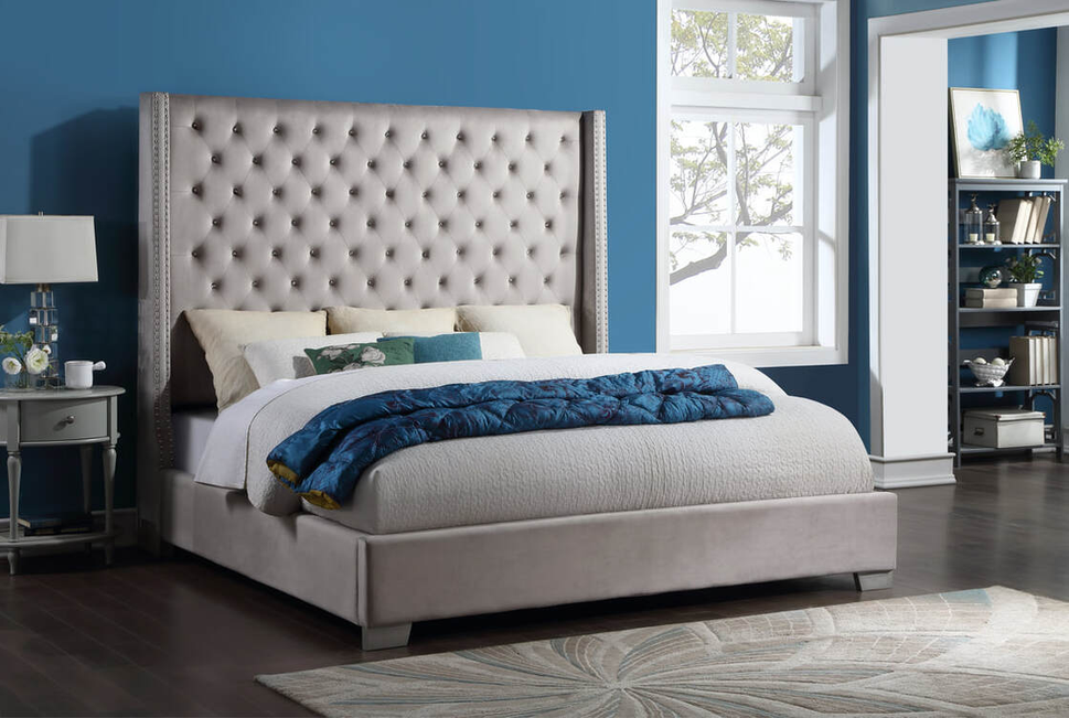 HH329 6ft DIAMOND BED AVAILABLE IN QUEEN AND KING SIZES