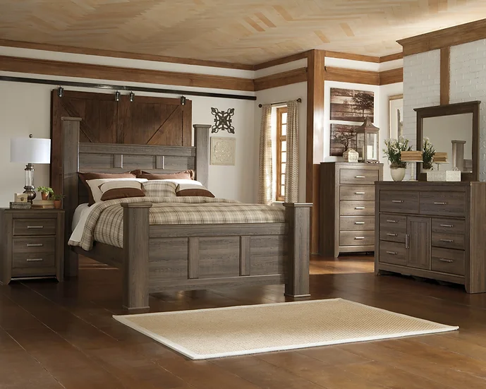 ASHLEY B251 JUARANO BED AVAILABLE IN QUEEN AND KING SIZES