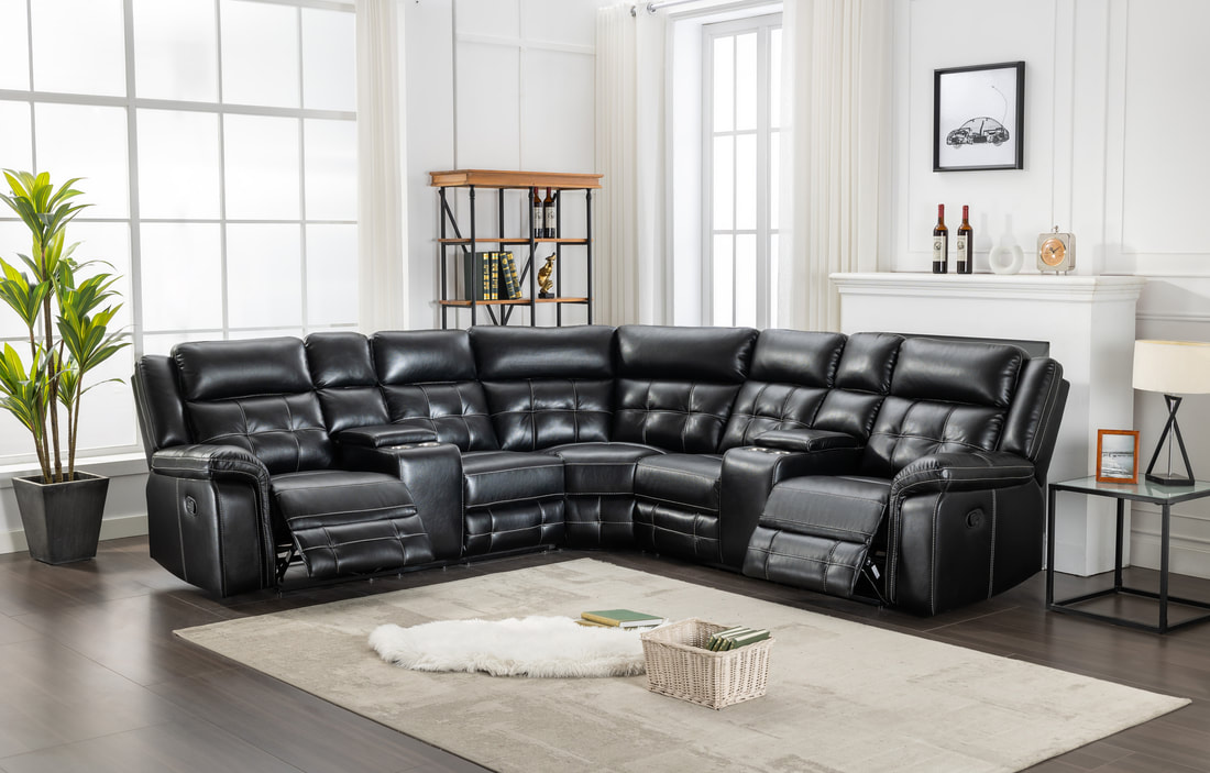 JACOB BLACK RECLINING SECTIONAL