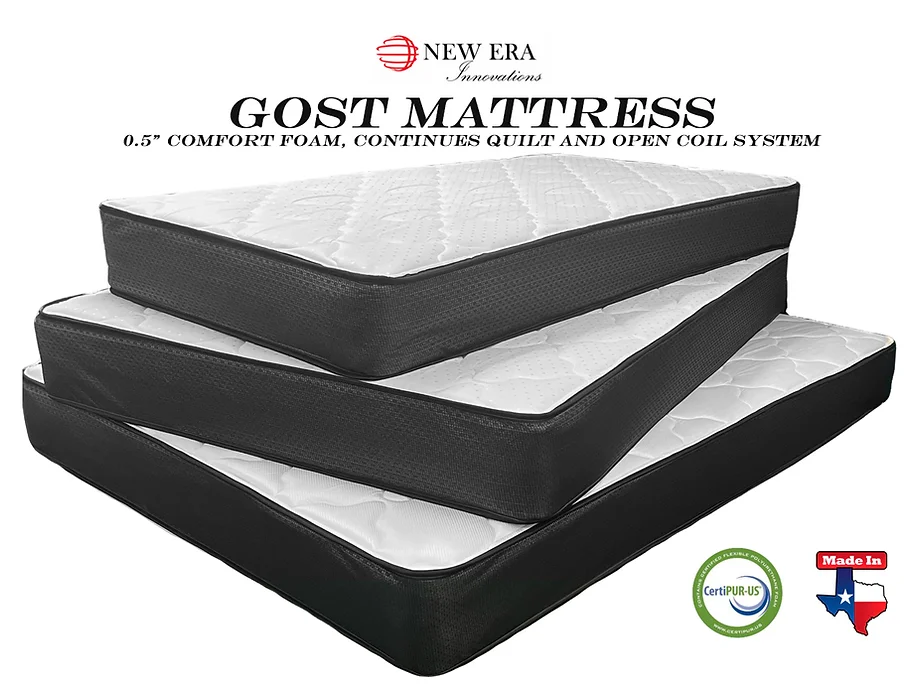 GOST 8" MATTRESS AVAILABLE IN TWIN, FULL AND QUEEN